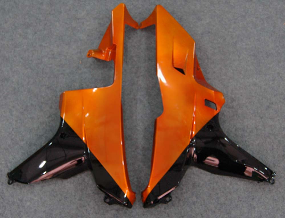 Amotopart 2007-2008 Honda CBR600RR Orange&Black Fairing Kit