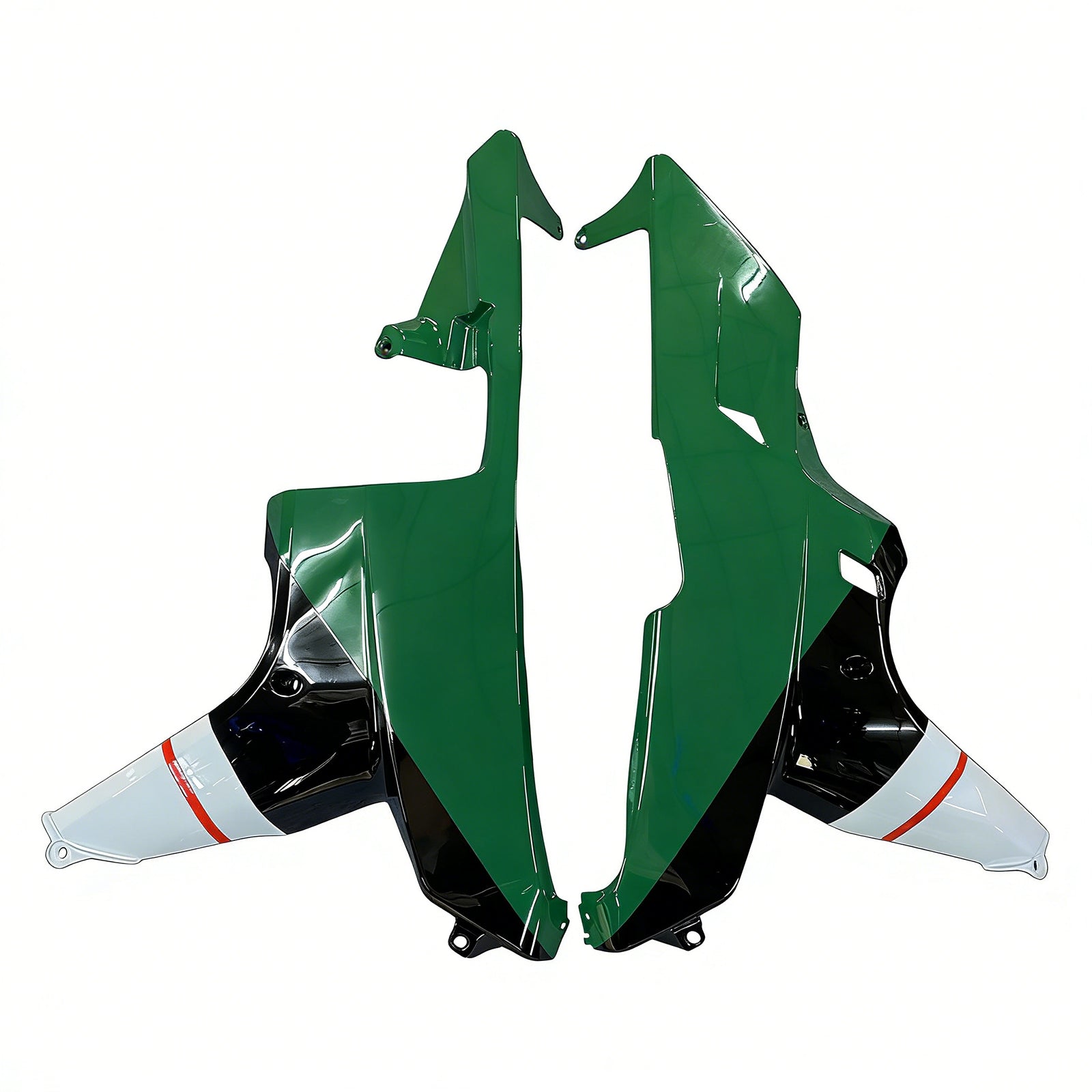 Amotopart 2007-2008 Honda CBR600RR Green&Red Fairing Kit