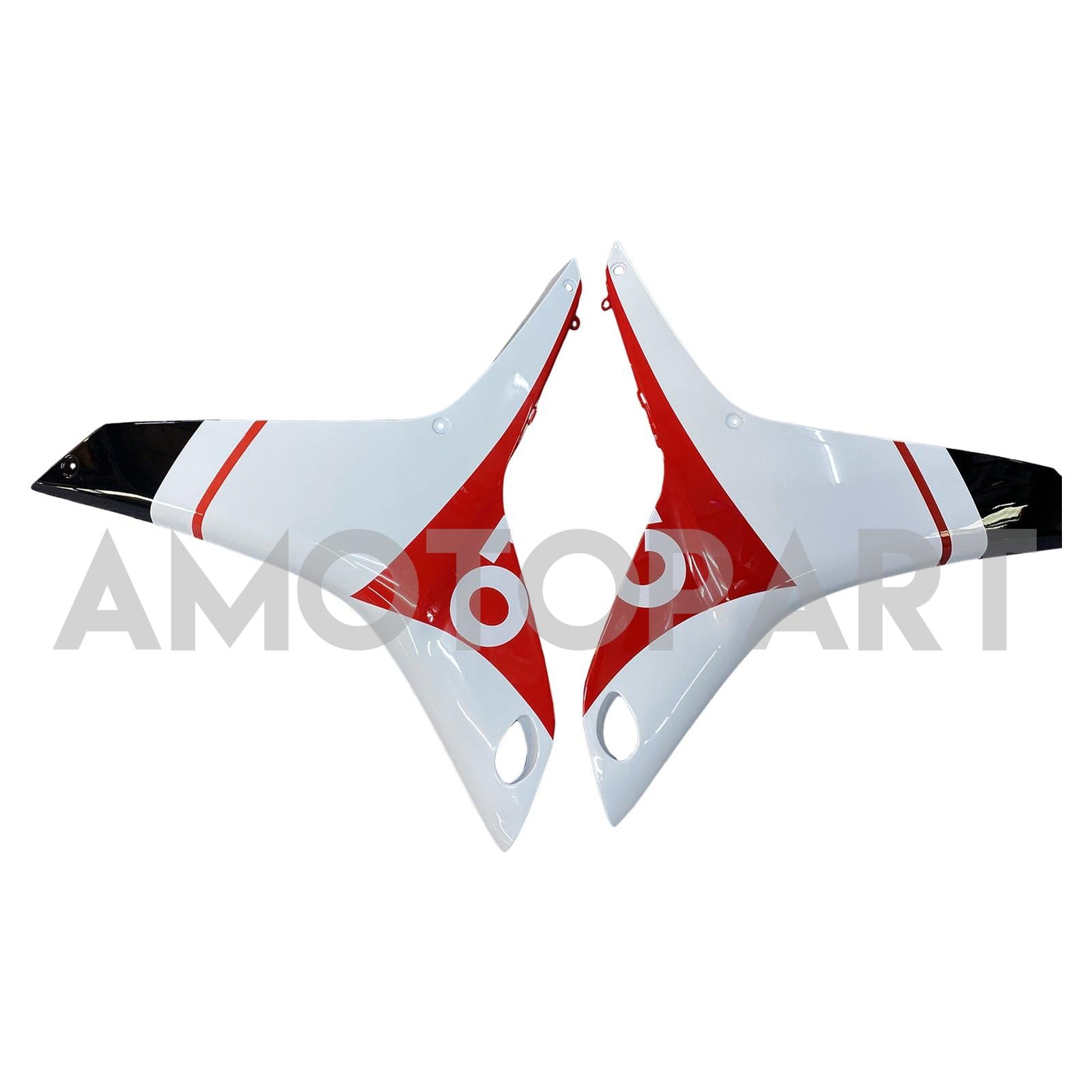 Amotopart 2007-2008 Honda CBR600RR Green & Red Fairing Kit