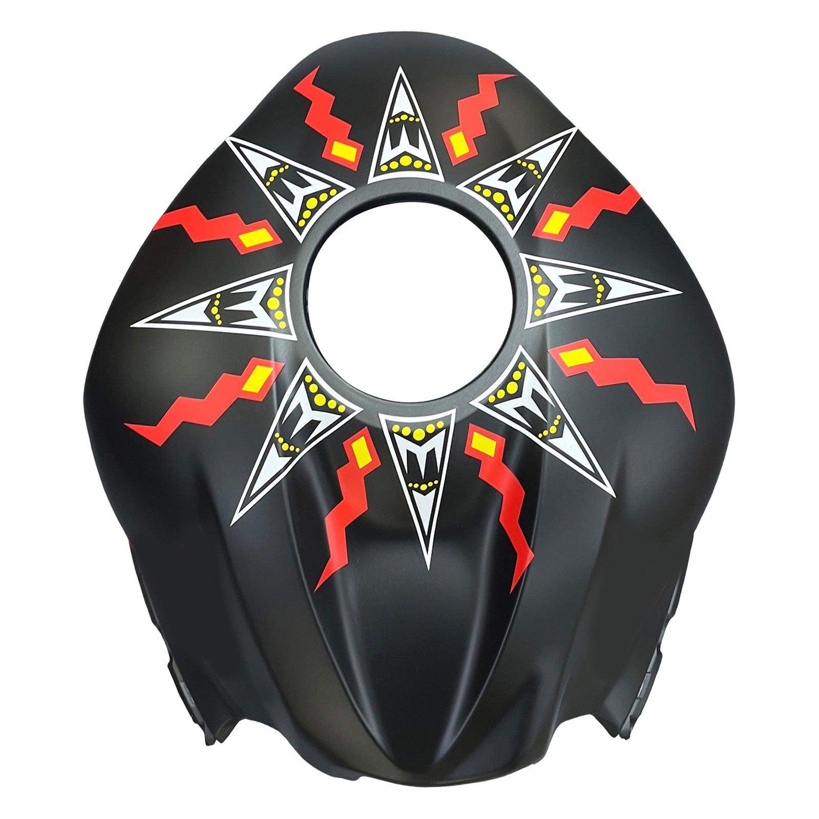 Amotopart 2007-2008 Honda CBR600RR Kit de carenado negro y naranja