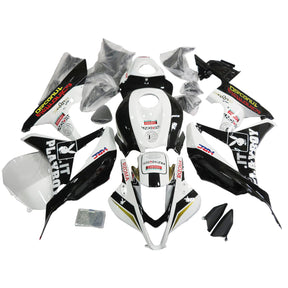 Amotopart 2007-2008 CBR600RR Honda Fairing White&Black Kit