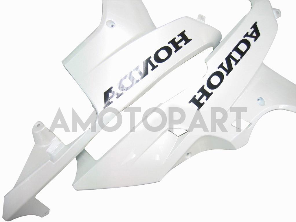 Amotopart 2007-2008 Honda CBR600 Fairing White Kit
