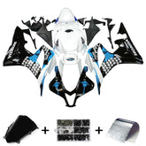 Kit carena Amotopart 2007-2008 Honda CBR600RR blu e nero