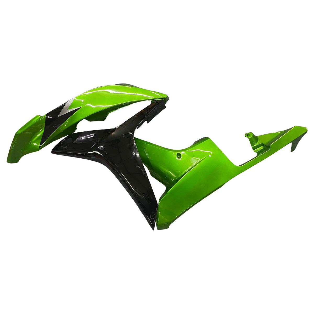 Amotopart 2007-2008 Honda CBR600 Fairing Green&BLACK KIt