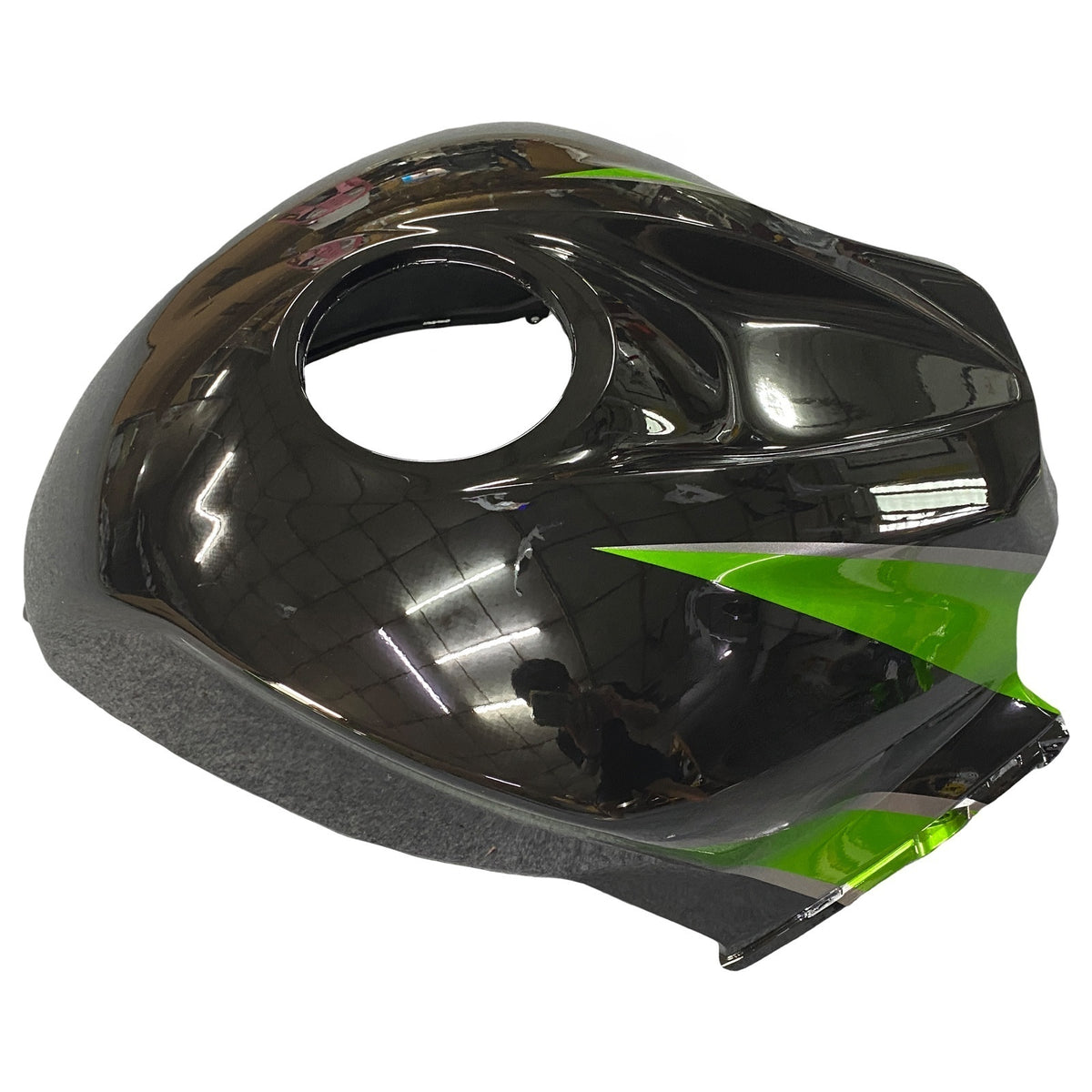 Amotopart 2007-2008 Honda CBR600 Fairing Green&BLACK KIt