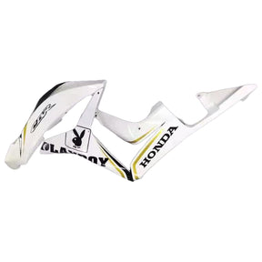 Amotopart 2007-2008 Honda CBR600 carenatura Kit Playboy bianco e nero