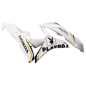 Amotopart 2007-2008 Honda CBR600 carenatura Kit Playboy bianco e nero