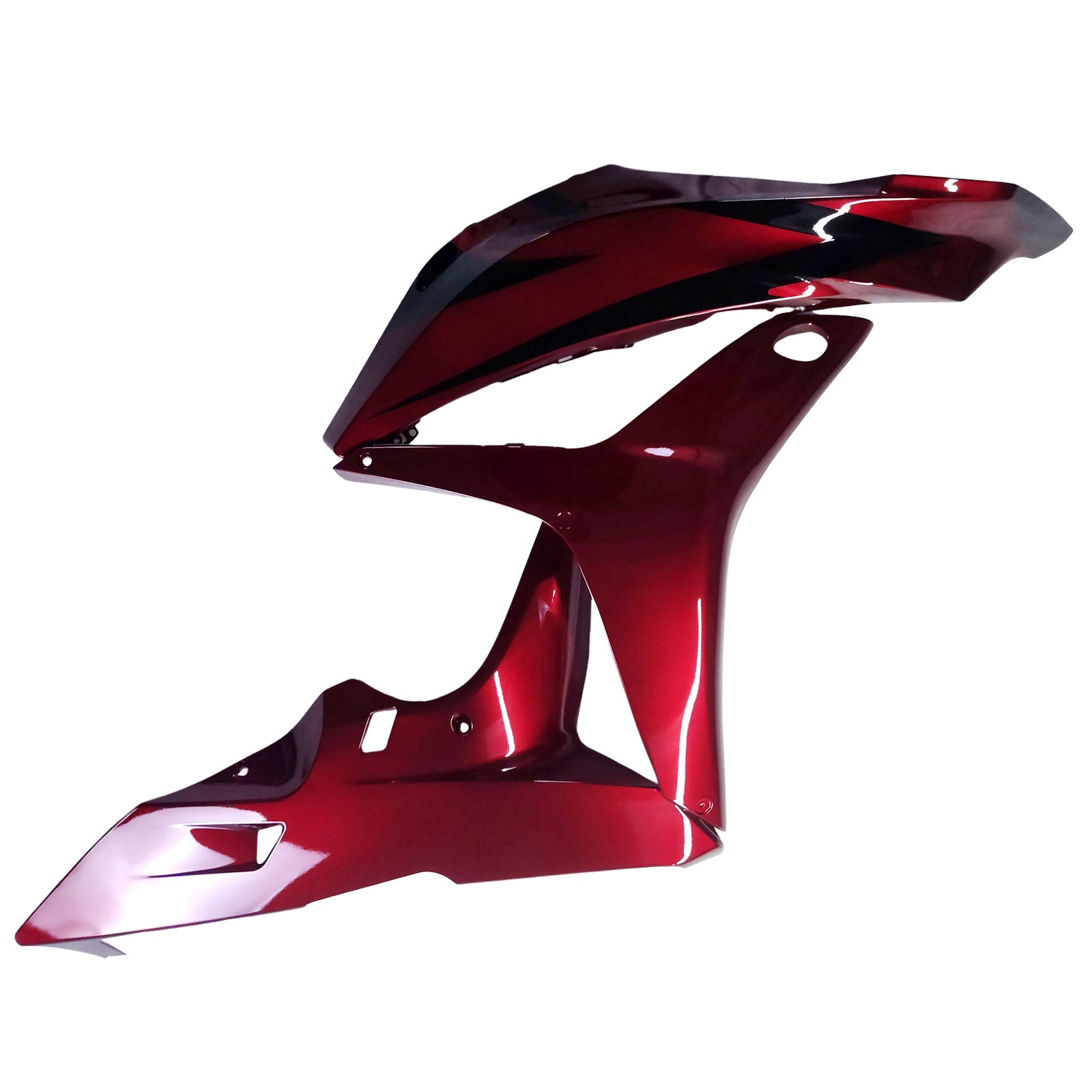 Amotopart 2007-2008 Honda CBR600RR Black Red Fairing Kit