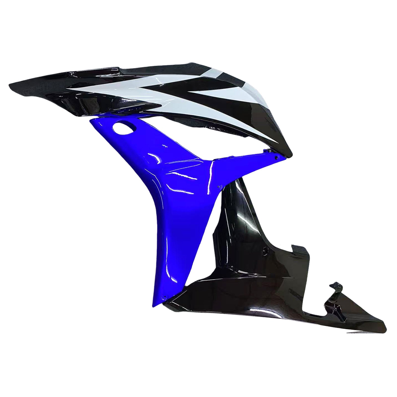 Amotopart 2007-2008 Honda CBR600RR Blue White Fairing Kit