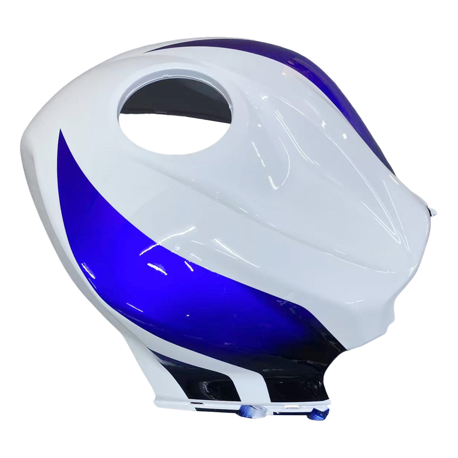 Amotopart 2007-2008 Honda CBR600RR Blue White Fairing Kit