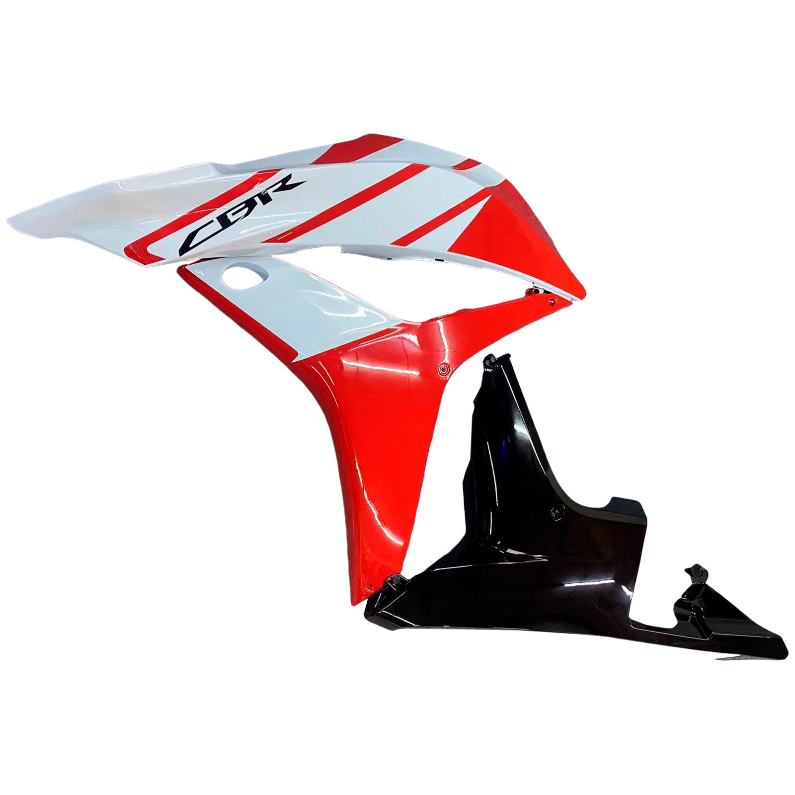 Amotopart 2007-2008 Honda CBR600RR Red White Abzugskit
