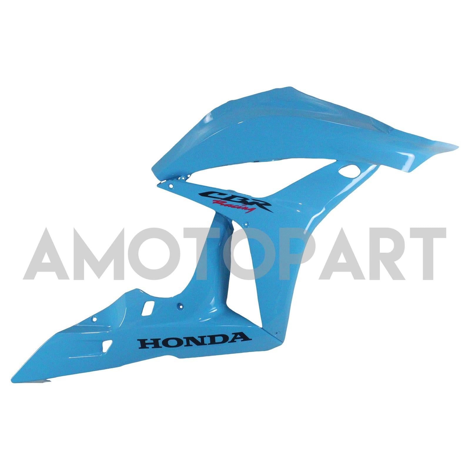 Amotopart 2007-2008 Honda CBR600RR Blue & Black Logo Fairing Kit