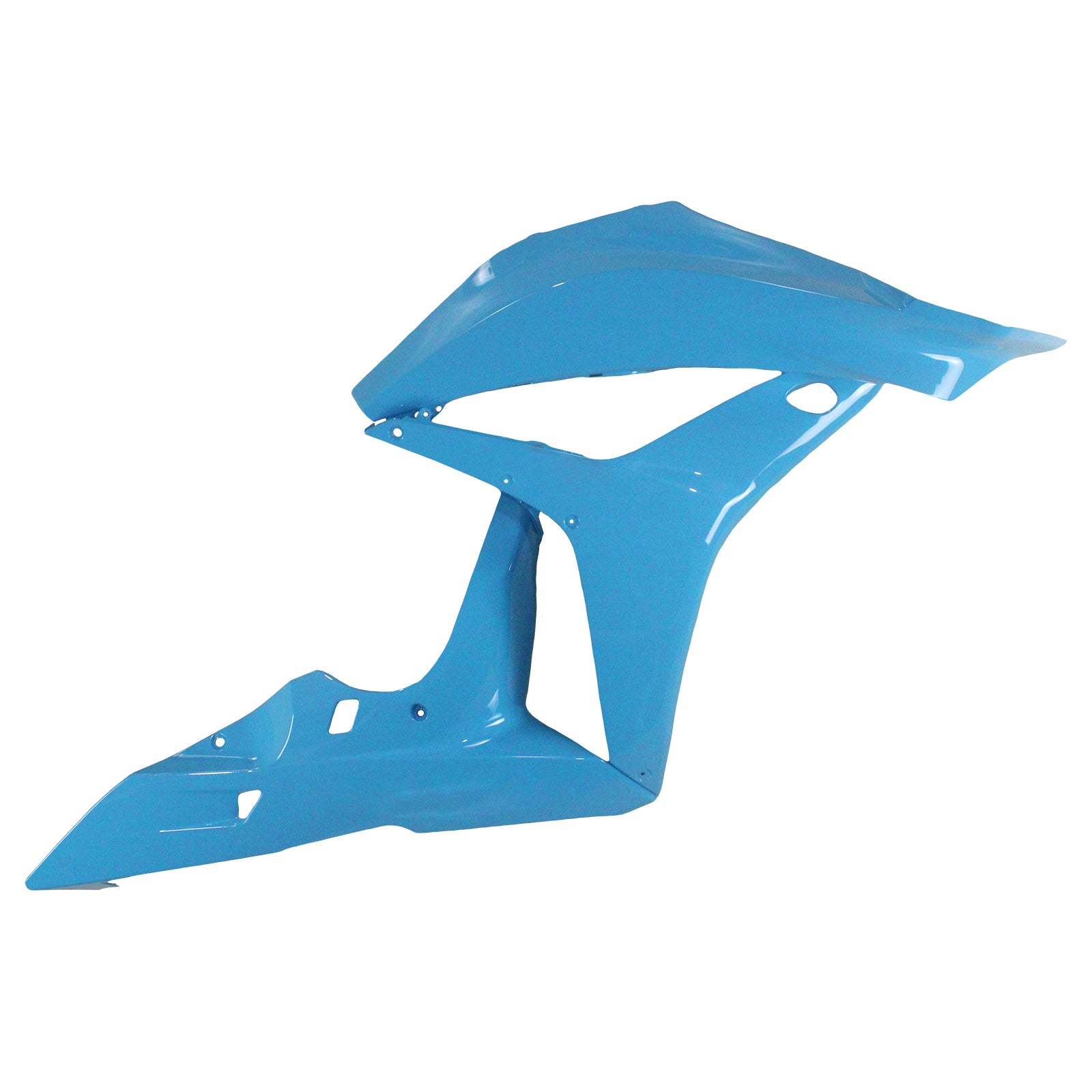 Amotopart 2007-2008 ホンダ CBR600RR ブルー&ブラック ロゴ フェアリングキット