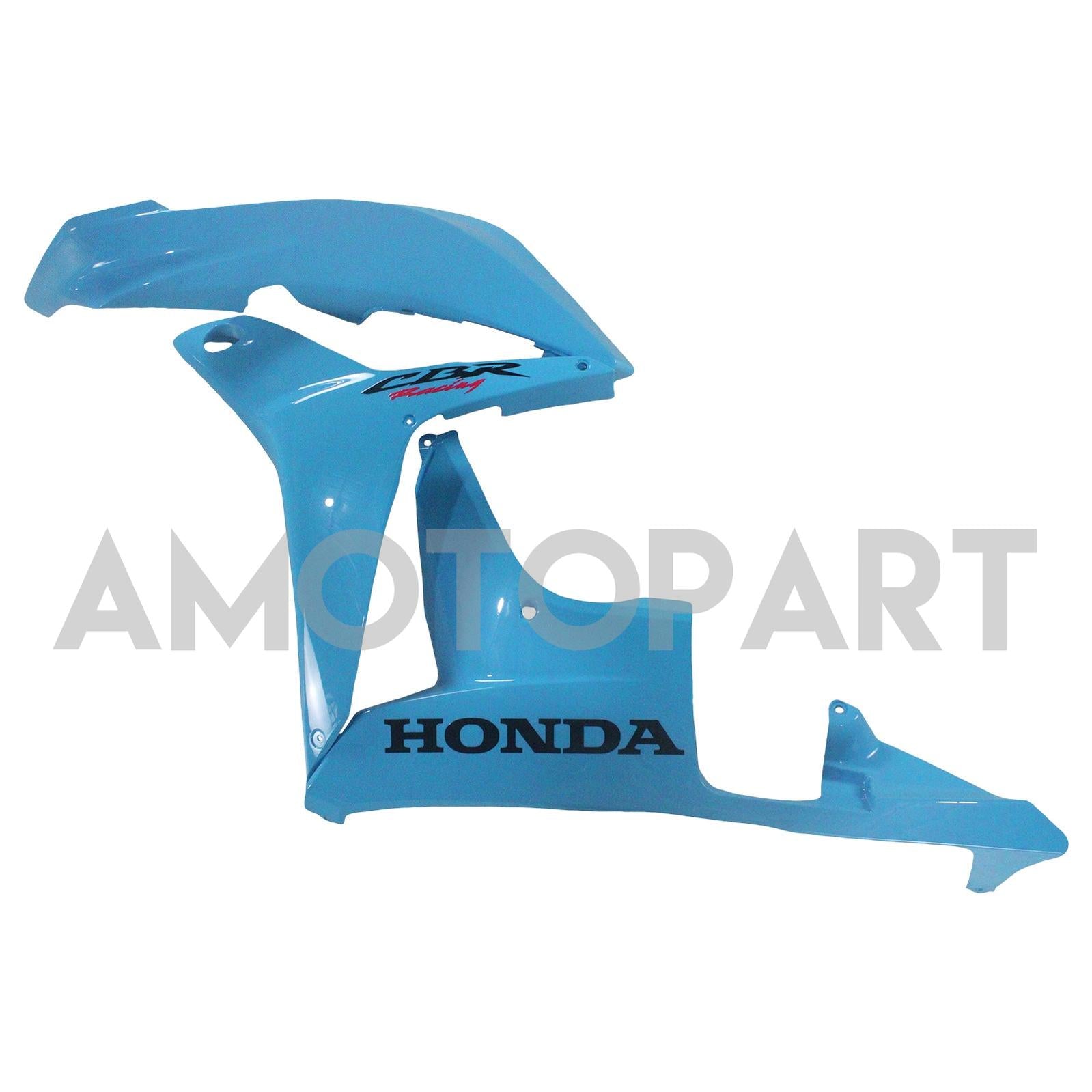 Amotopart 2007-2008 Honda CBR600RR Blue & Black Logo Fairing Kit
