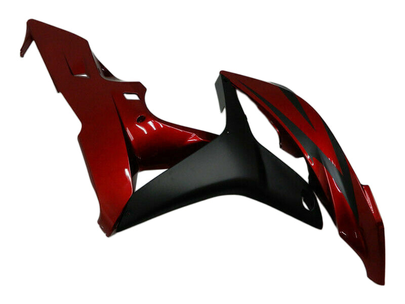 Amotopart 2007-2008 Honda CBR600 Fairing Dark Red&Black Kit