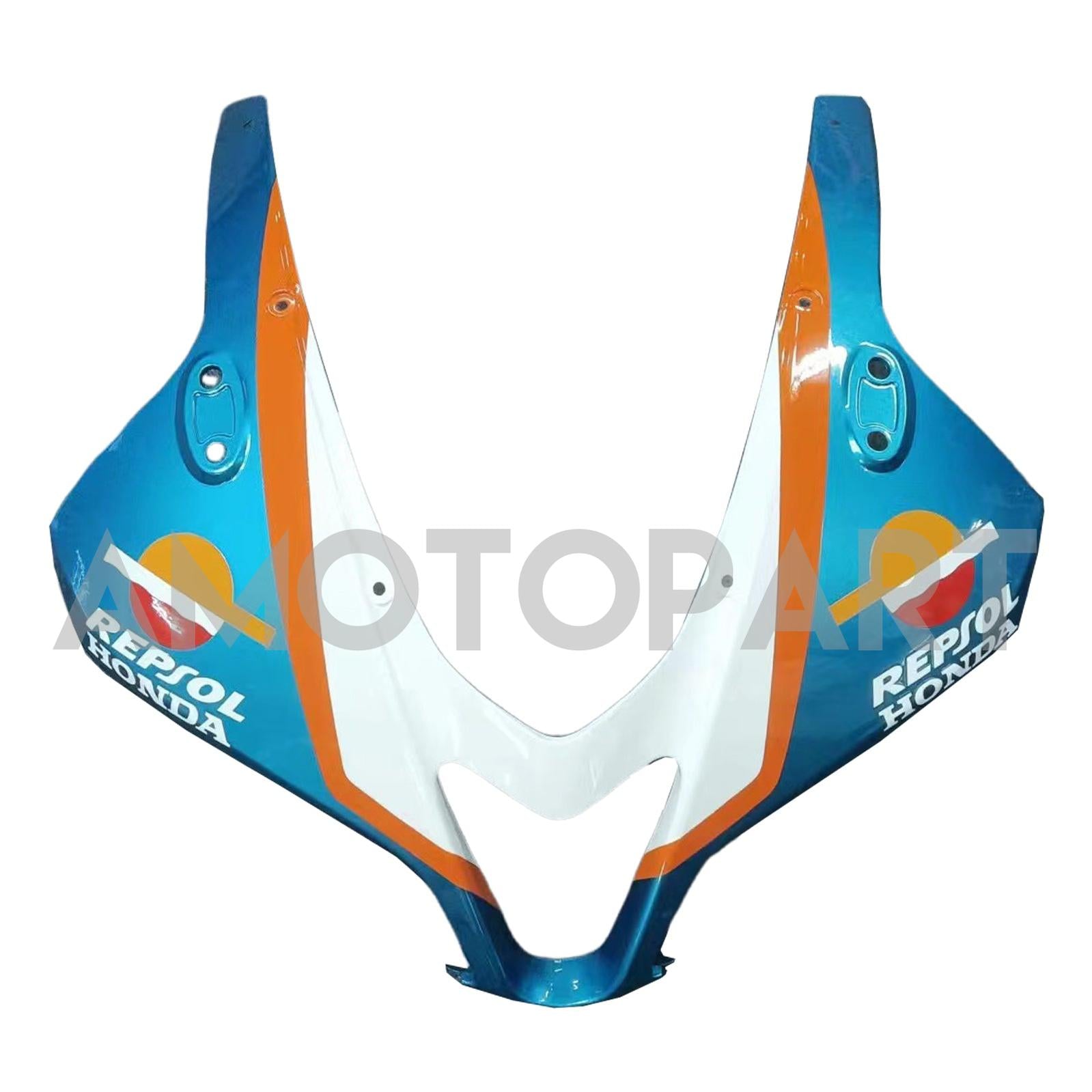 Amotopart 2007-2008 Honda CBR600RR Blue Orange White Fairing Kit