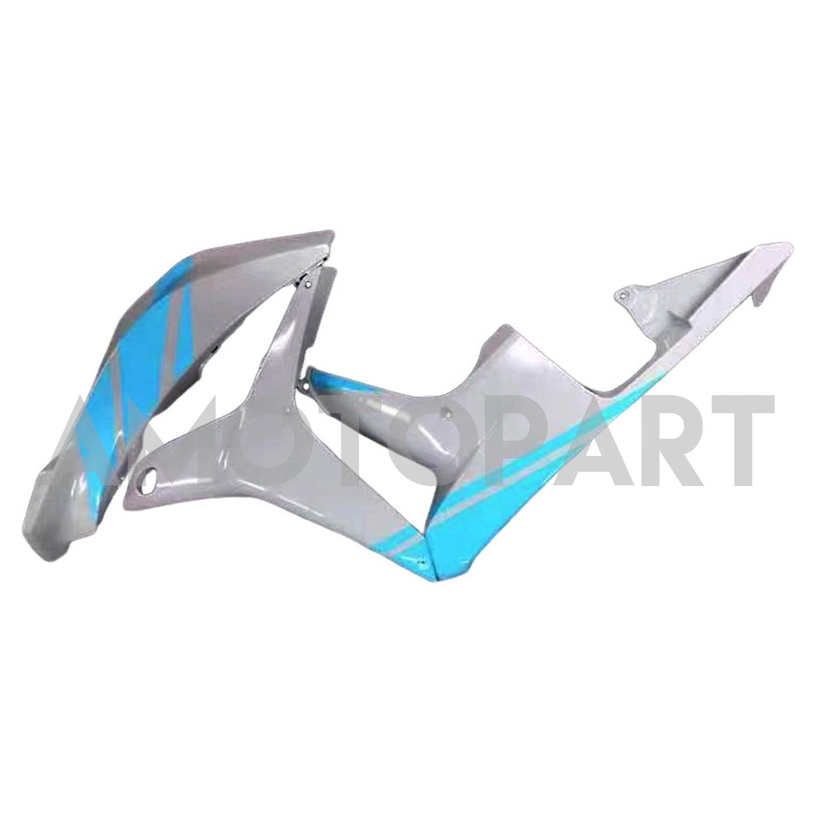 Amotopart 2007-2008 Honda CBR600RR Grey Blue Fairing Kit