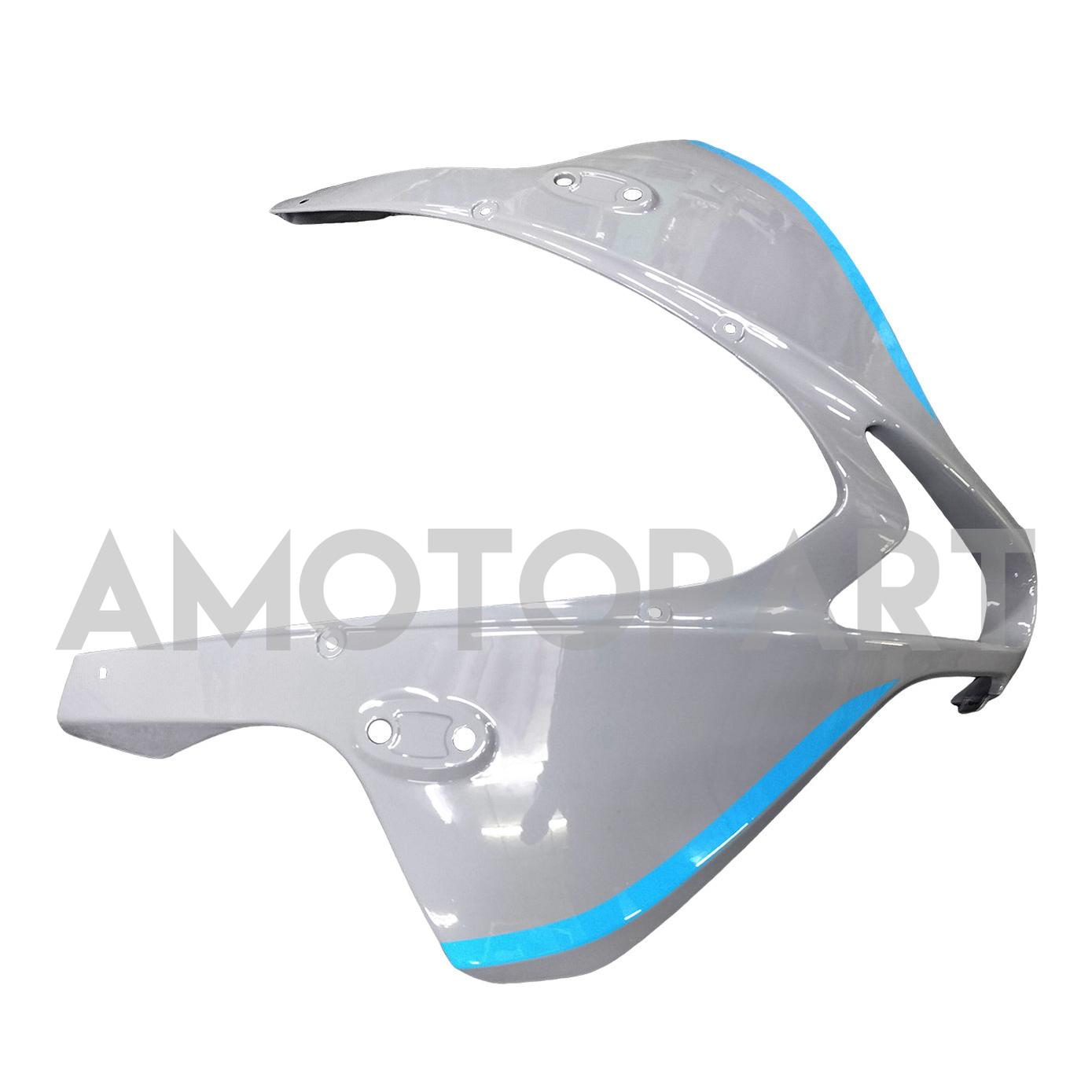 Amotopart 2007-2008 Honda CBR600RR Grey Blue Fairing Kit