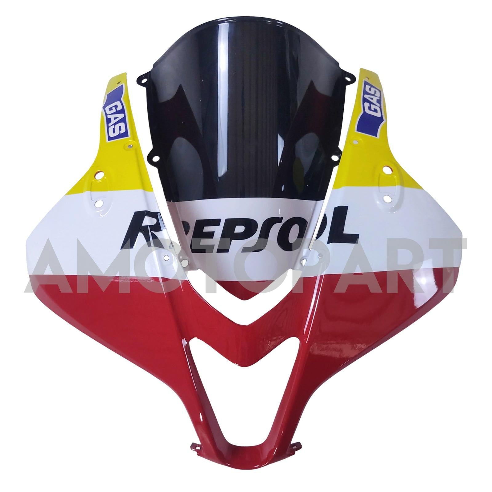 Amotopart 2007-2008 Honda CBR600RR Red Yellow White Fairing Kit