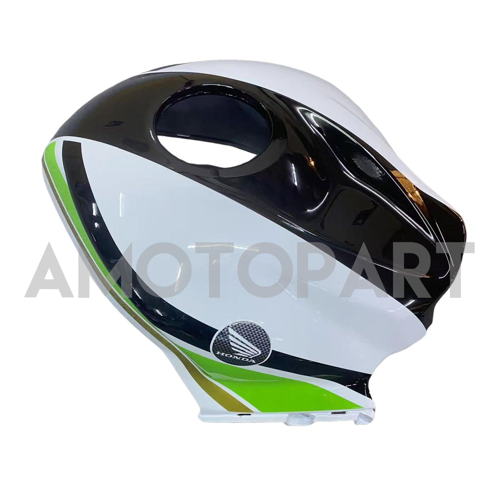 Amotopart 2007-2008 Honda CBR600RR Green Yellow White Fairing Kit