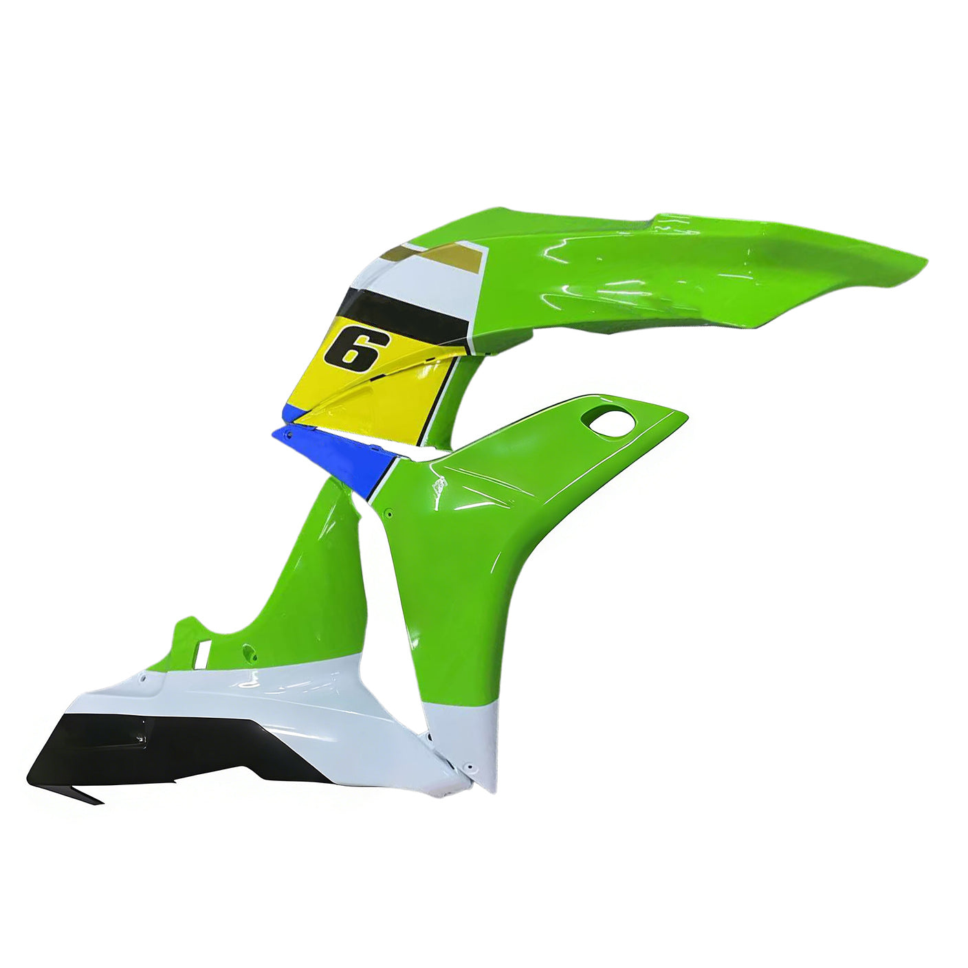 Amotopart 2007-2008 Honda CBR600RR Groene geel witte kuipkit