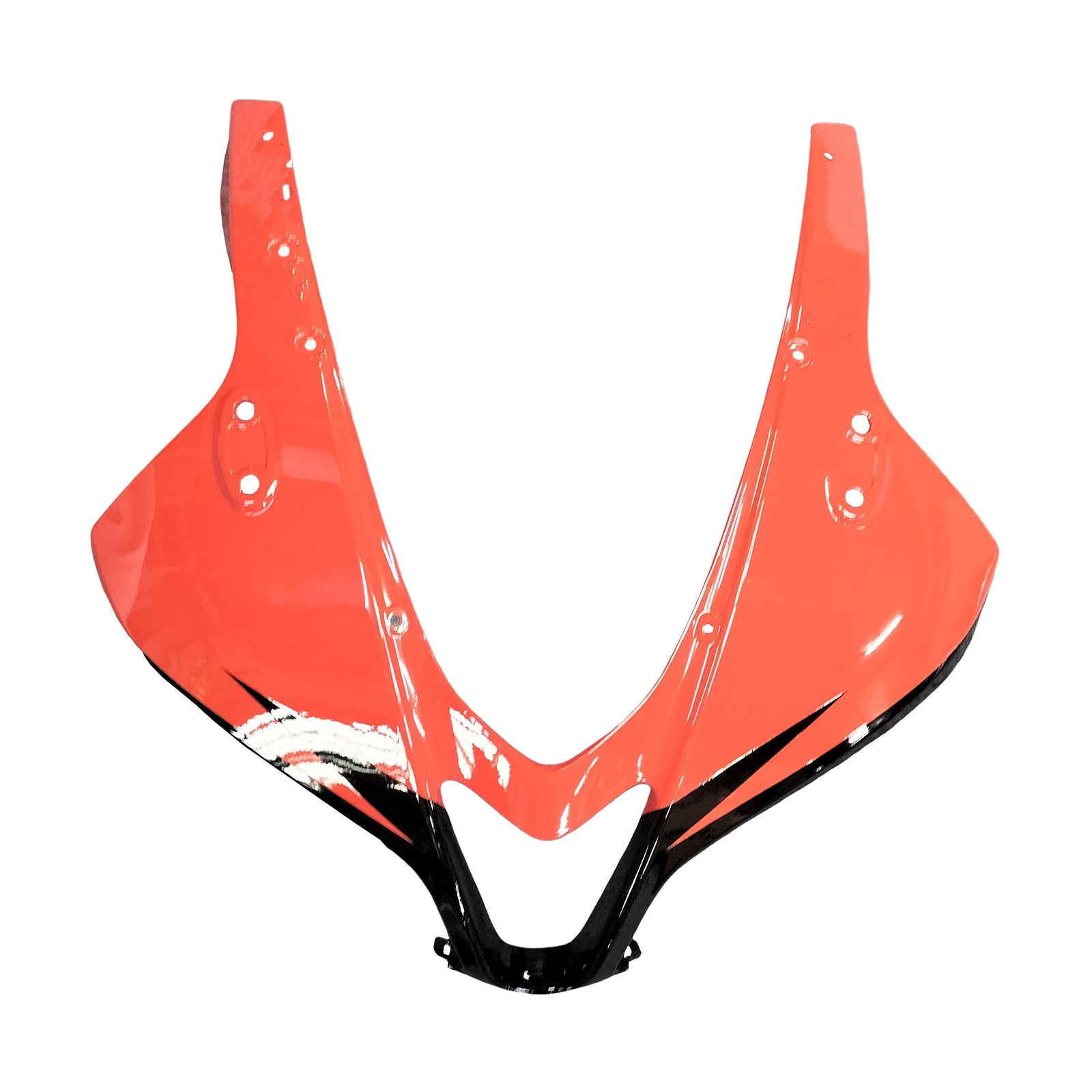 Amotopart 2007-2008 Honda CBR600RR Orange&Kit de carénage noir