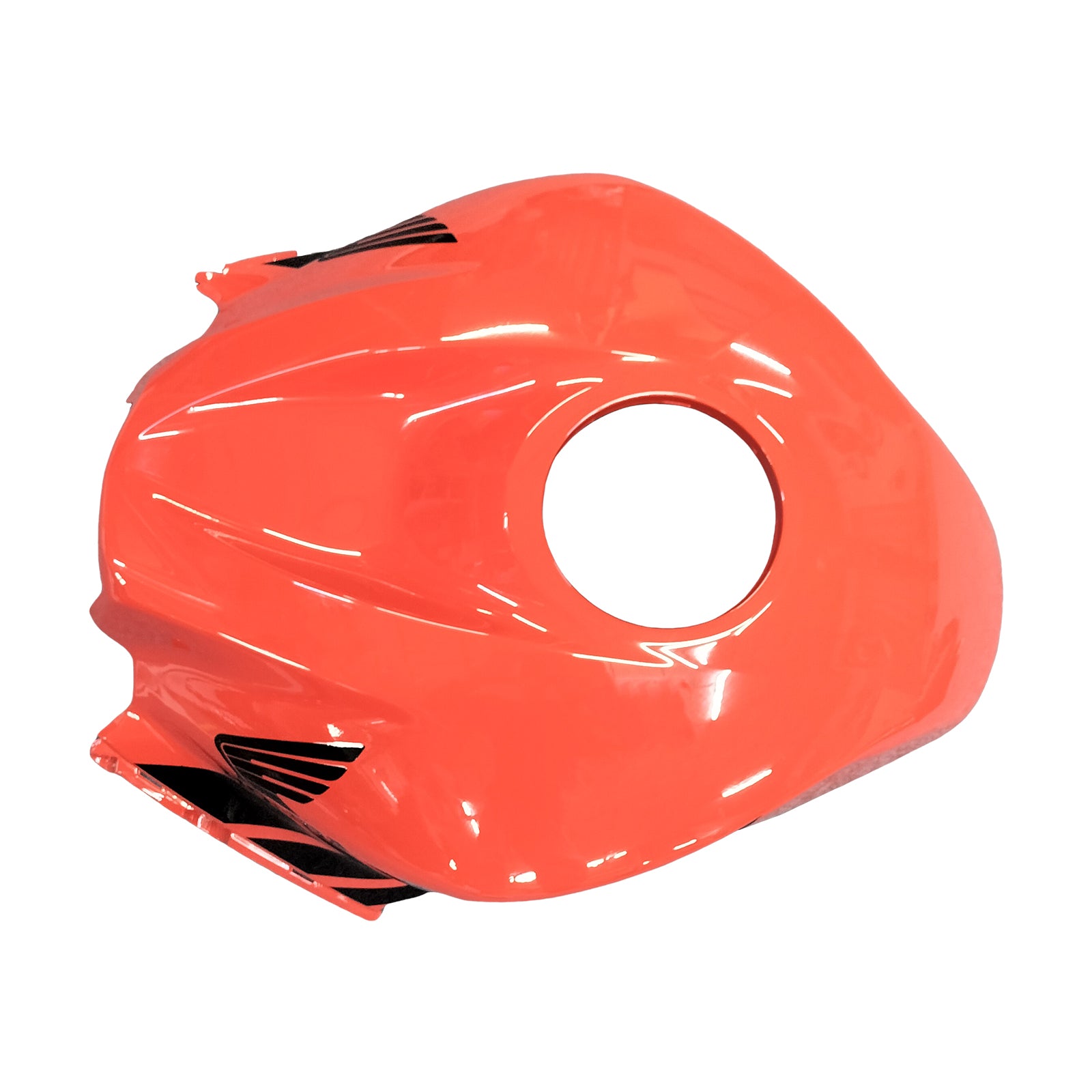 Amotopart 2007–2008 Honda CBR600RR Orange &amp; Schwarz Verkleidungsset