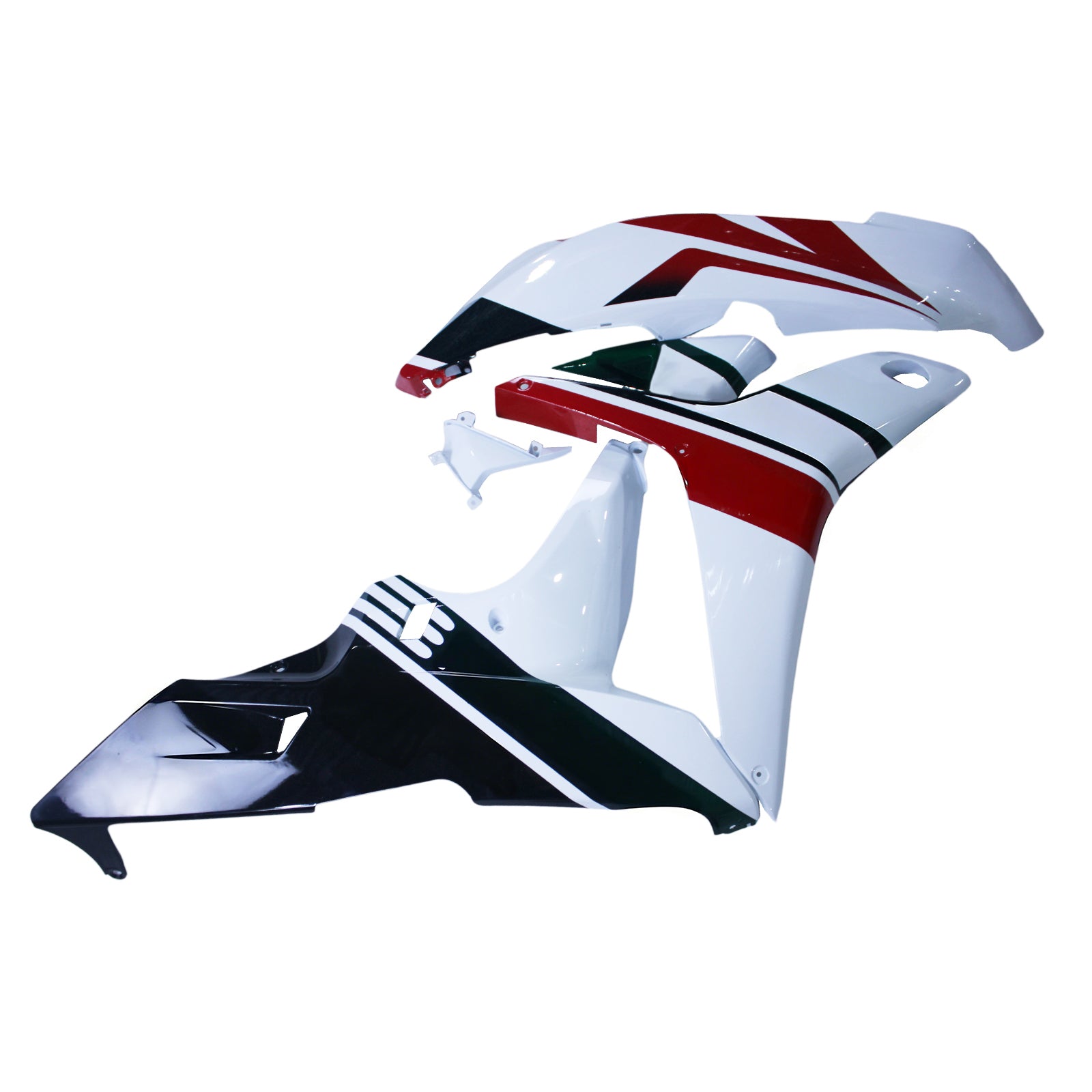 AMOTOPART 2007-2008 Honda CBR600RR VIT RED Green Fairing Kit