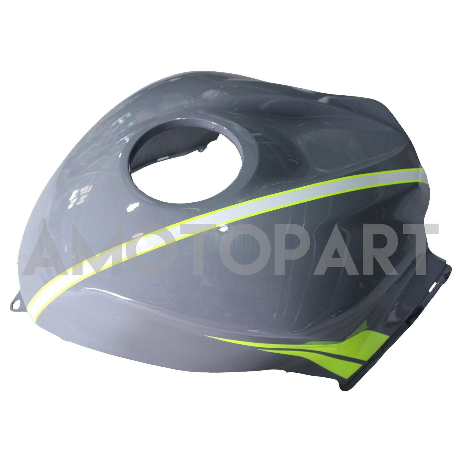 Amotopart 2007-2008 Honda CBR600RR Gray Yellow Fairing Kit