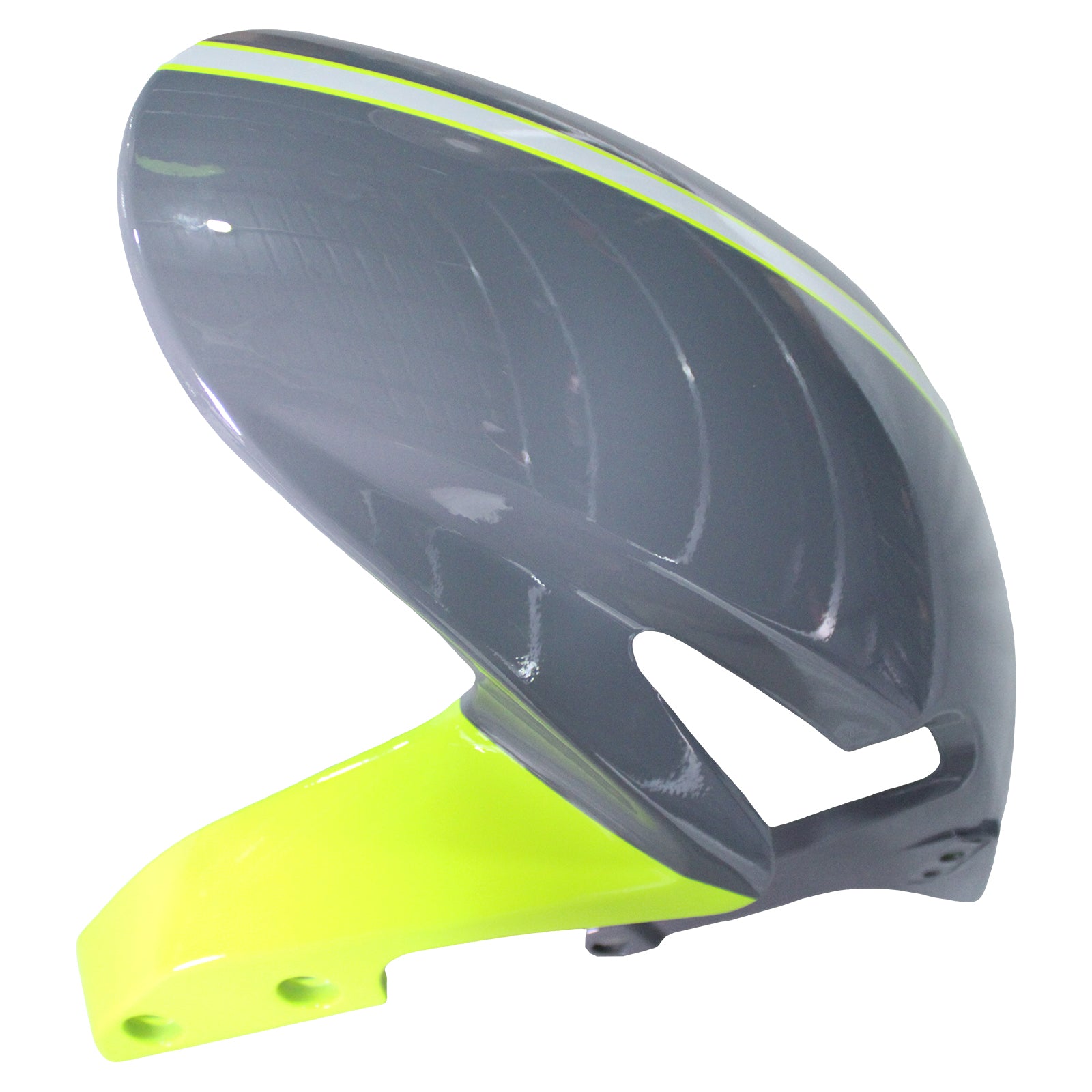 Amotopart 2007-2008 Honda CBR600RR Grey Yellow Fairing Kit