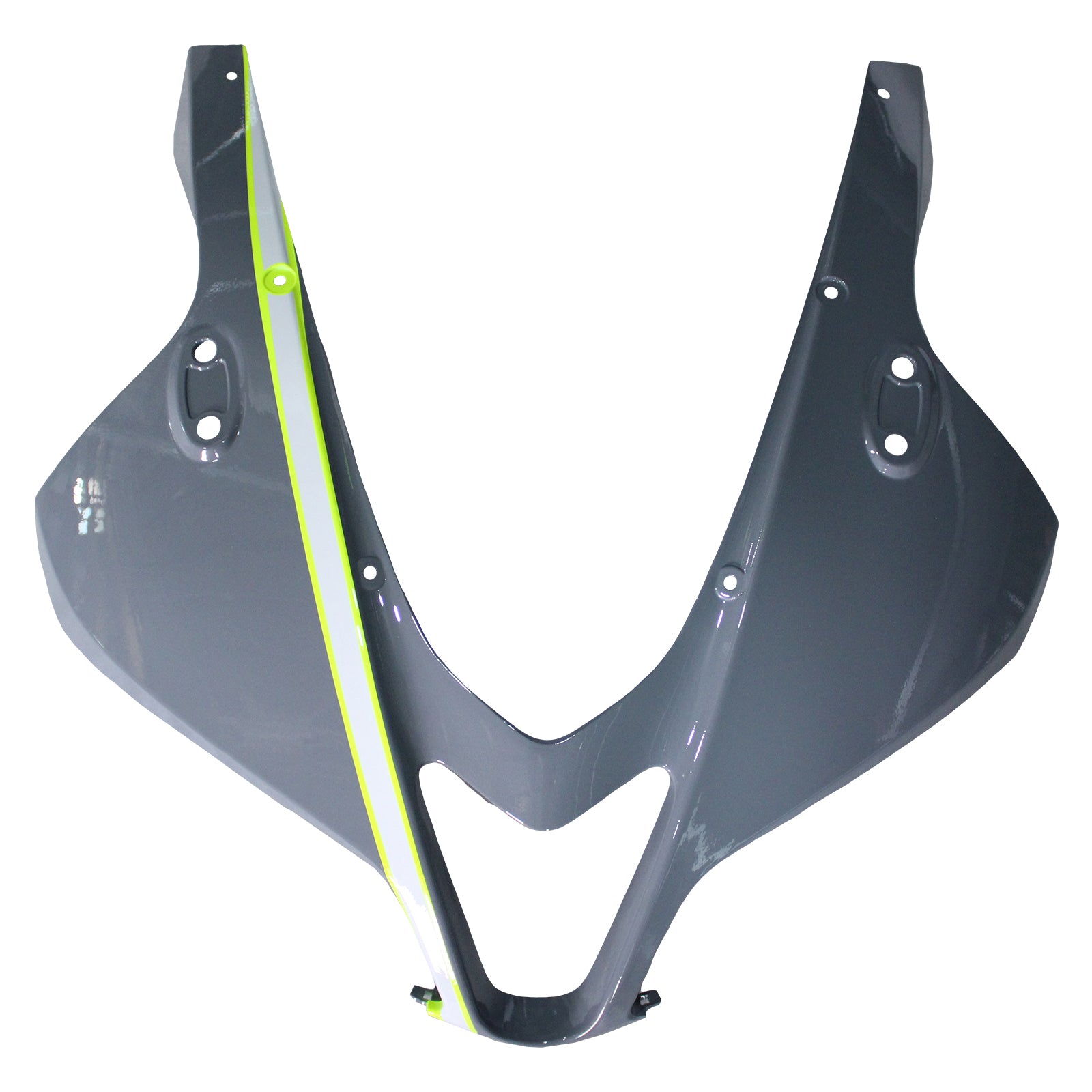 Amotopart 2007-2008 Honda CBR600RR Grey Yellow Fairing Kit