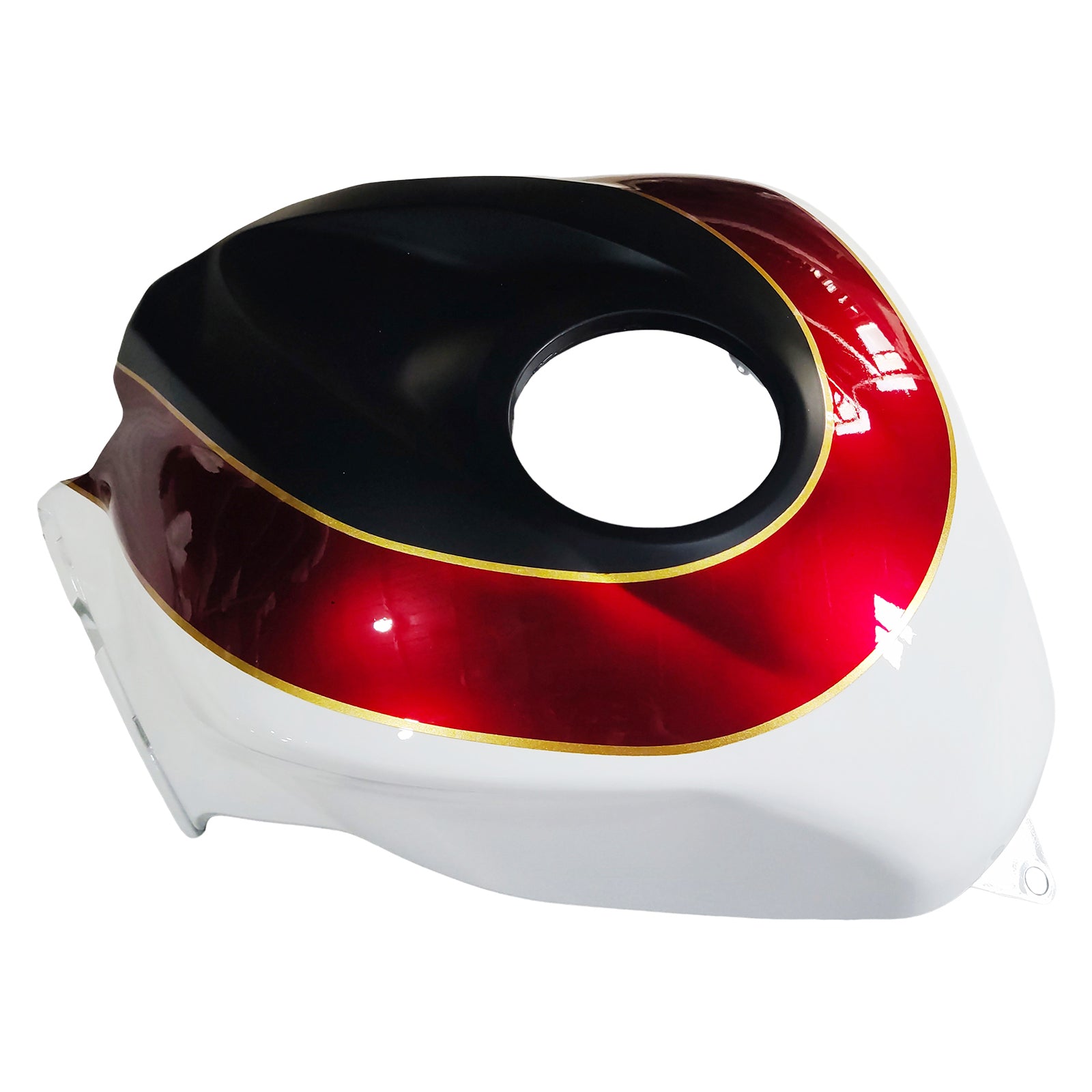 Amotopart 2007-2008 Honda CBR600RR White Red Black Fairing Kit