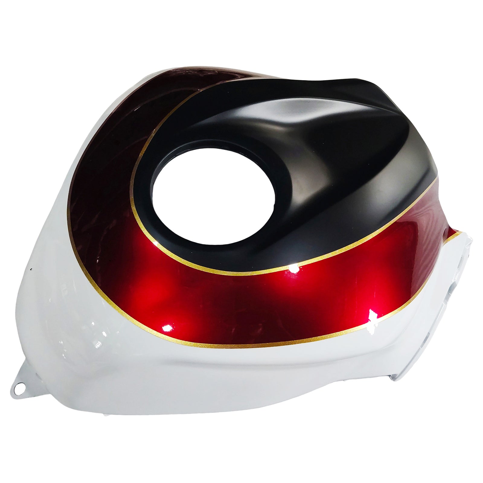 Amotopart 2007-2008 Honda CBR600RR White Red Black Fairing Kit