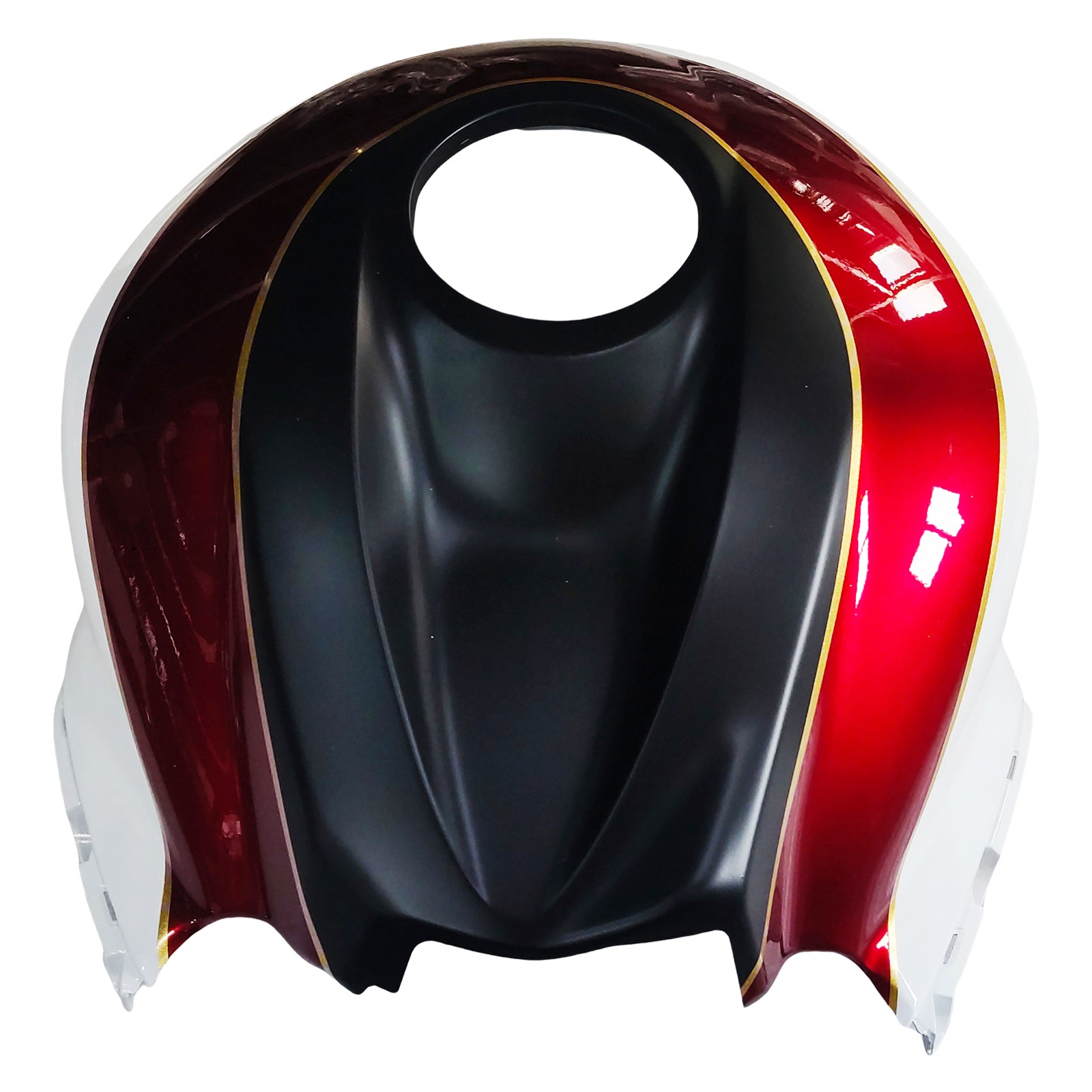 Amotopart 2007-2008 Honda CBR600RR White Red Black Fairing Kit