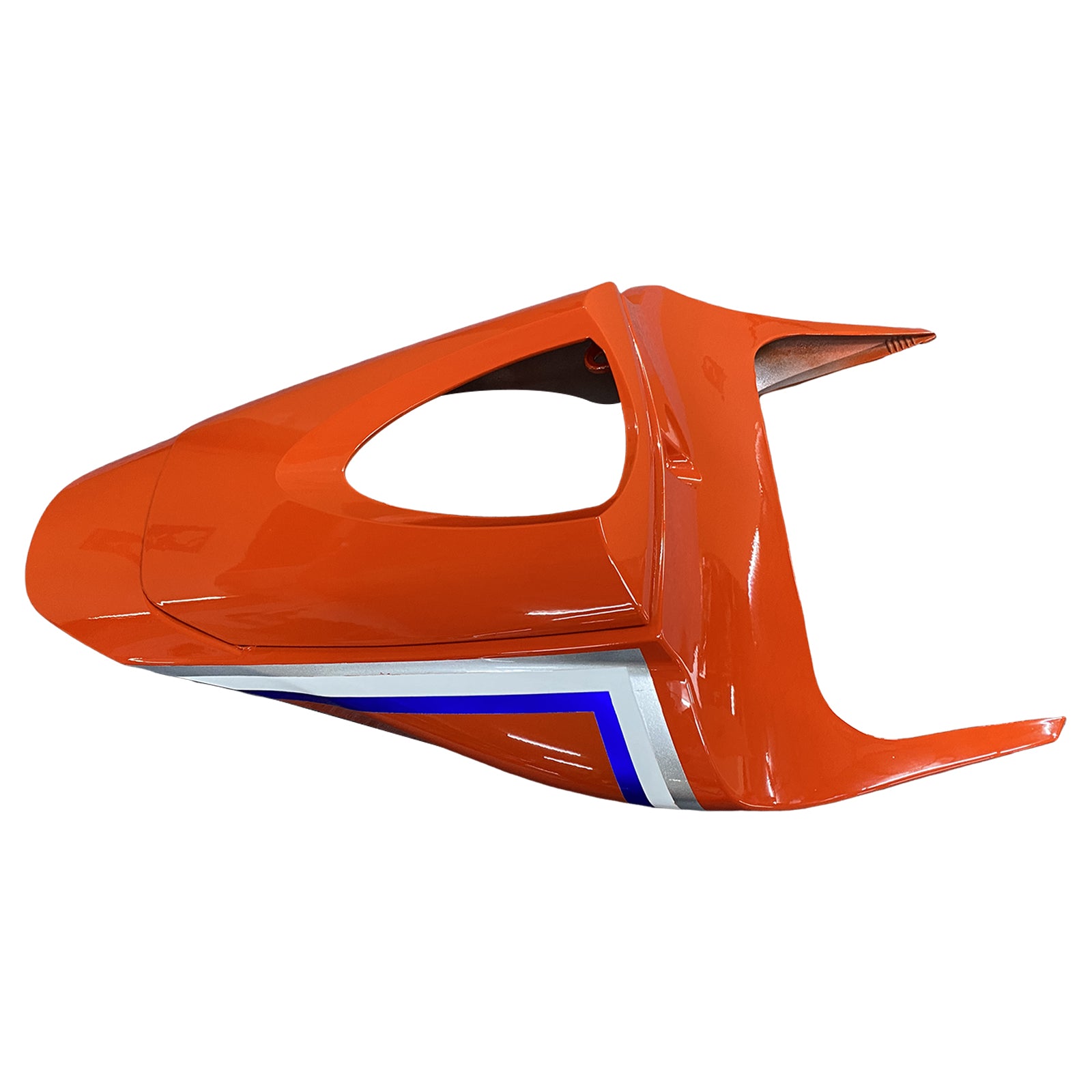 Amotopart 2007-2008 Honda CBR600RR Kit de carénage orange bleu blanc