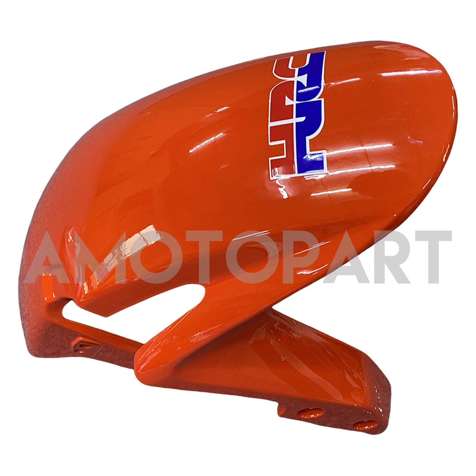 Amotopart 2007-2008 Honda CBR600RR Orange Blue White Fairing Kit