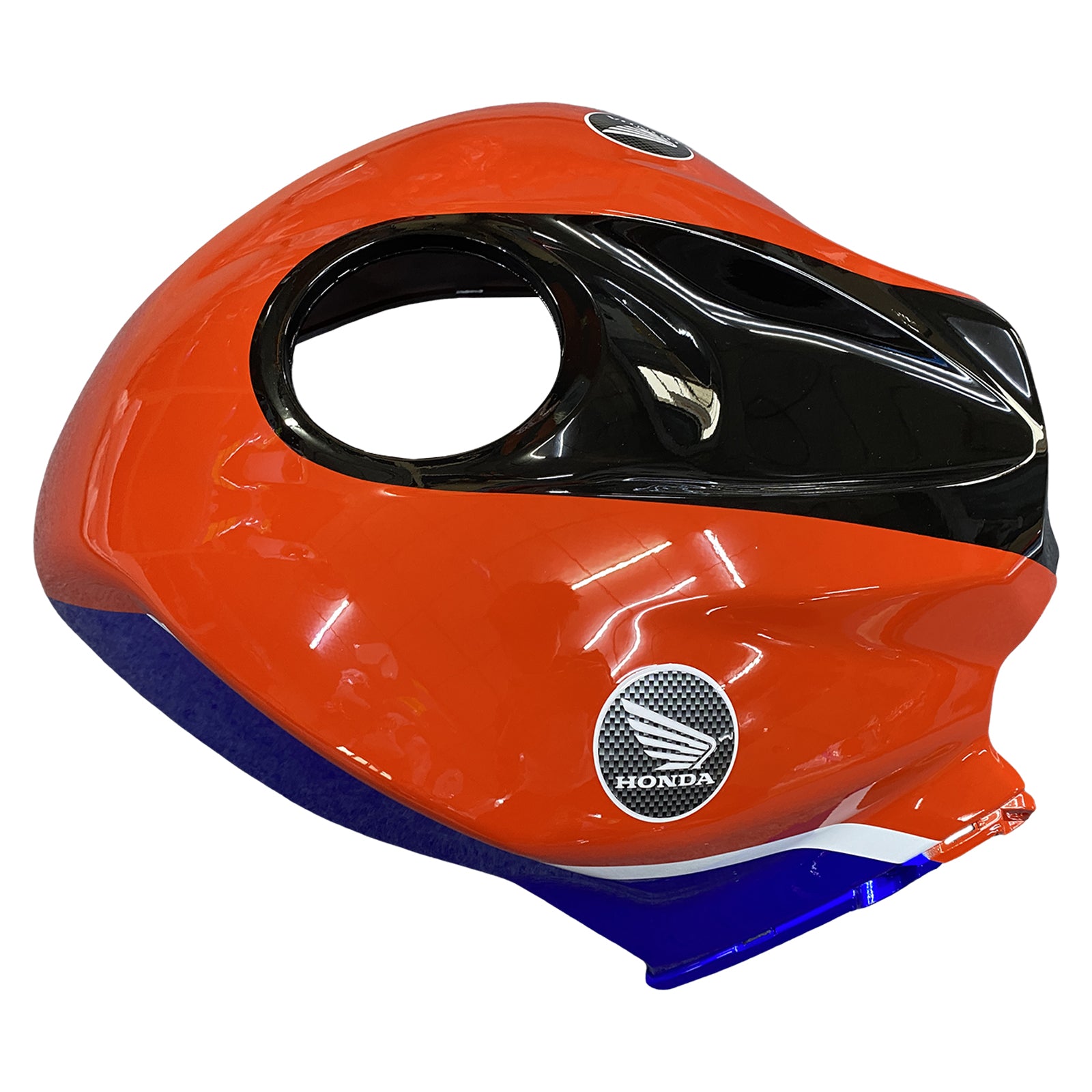 Amotopart 2007-2008 Honda CBR600RR Kit de carénage orange bleu blanc