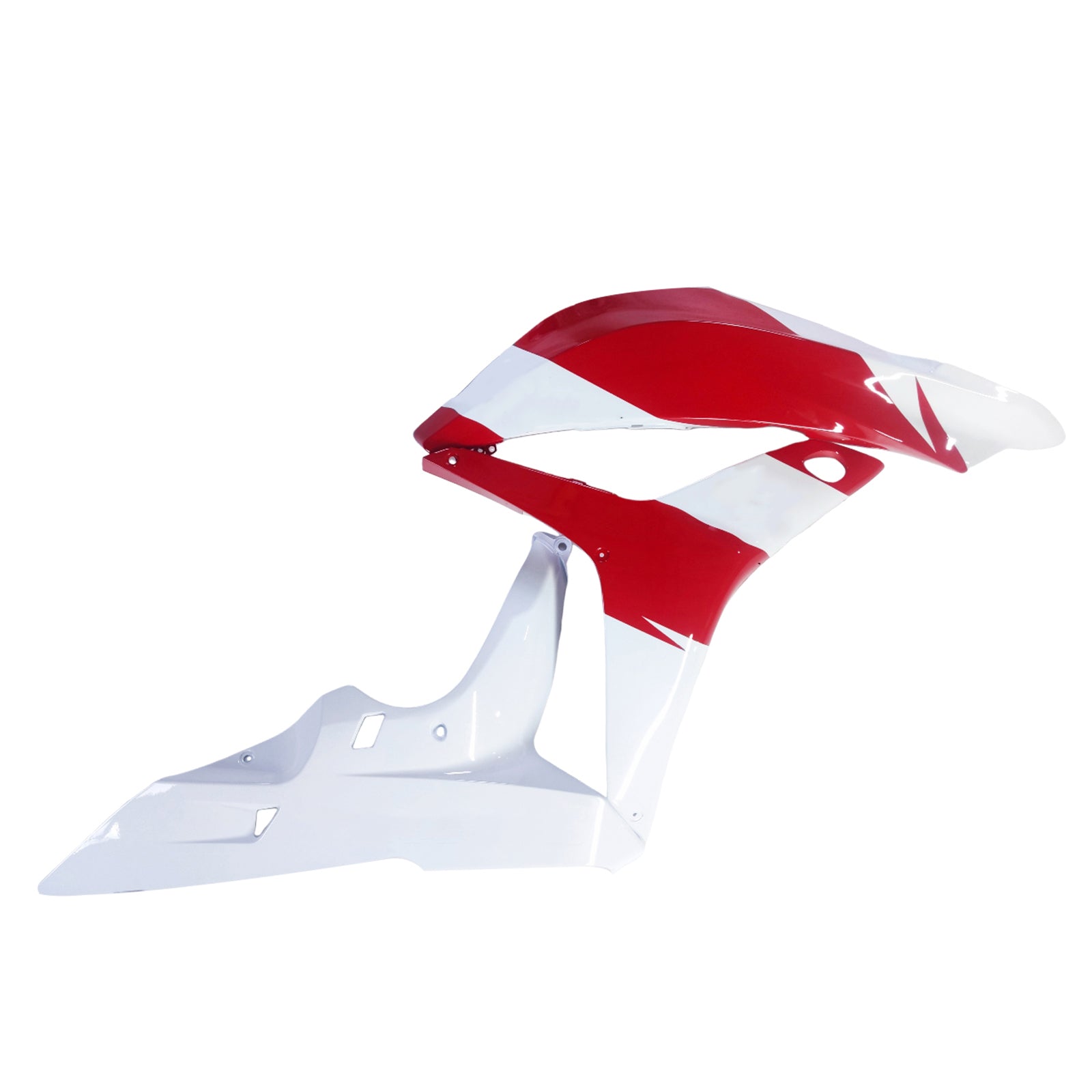 Amotopart 2007-2008 Honda CBR600RR Red White Fairing Kit