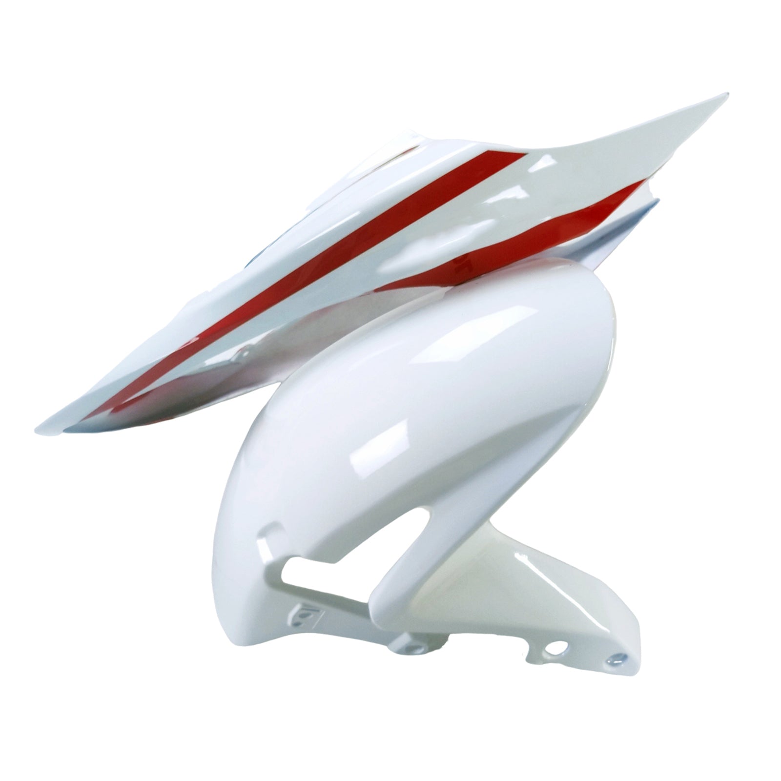 Amotopart 2007-2008 Honda CBR600RR Red White Fairing Kit