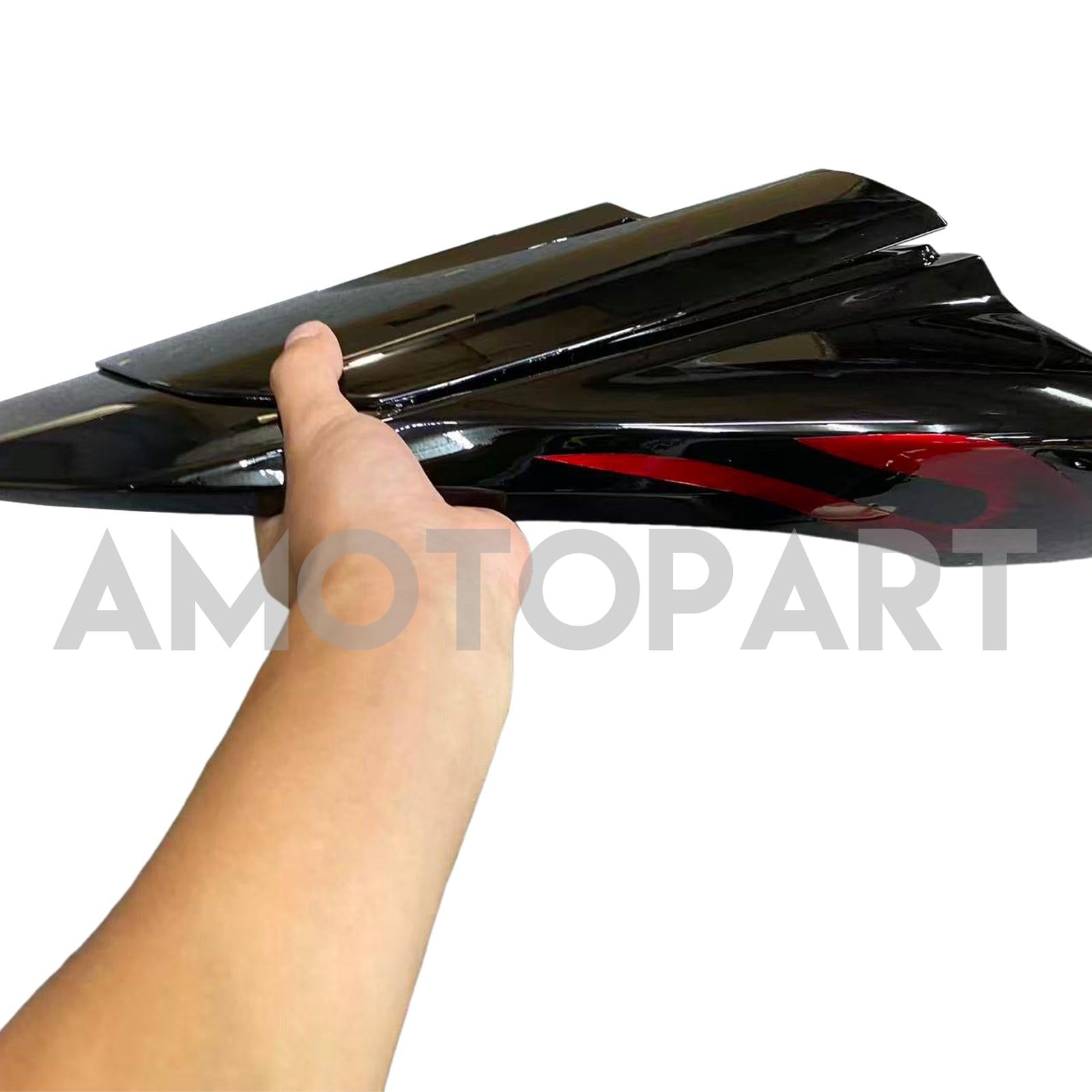 Amotopart 2007-2008 Honda CBR600RR Red & Black Fairing Kit