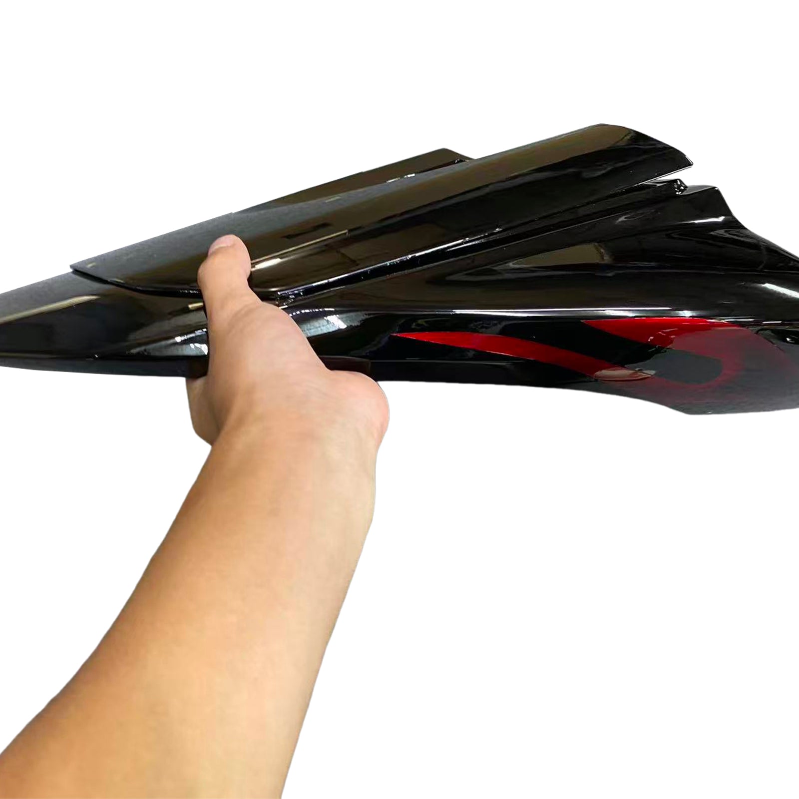 Amotopart 2007-2008 Honda CBR600RR Red & Black Fairing Kit