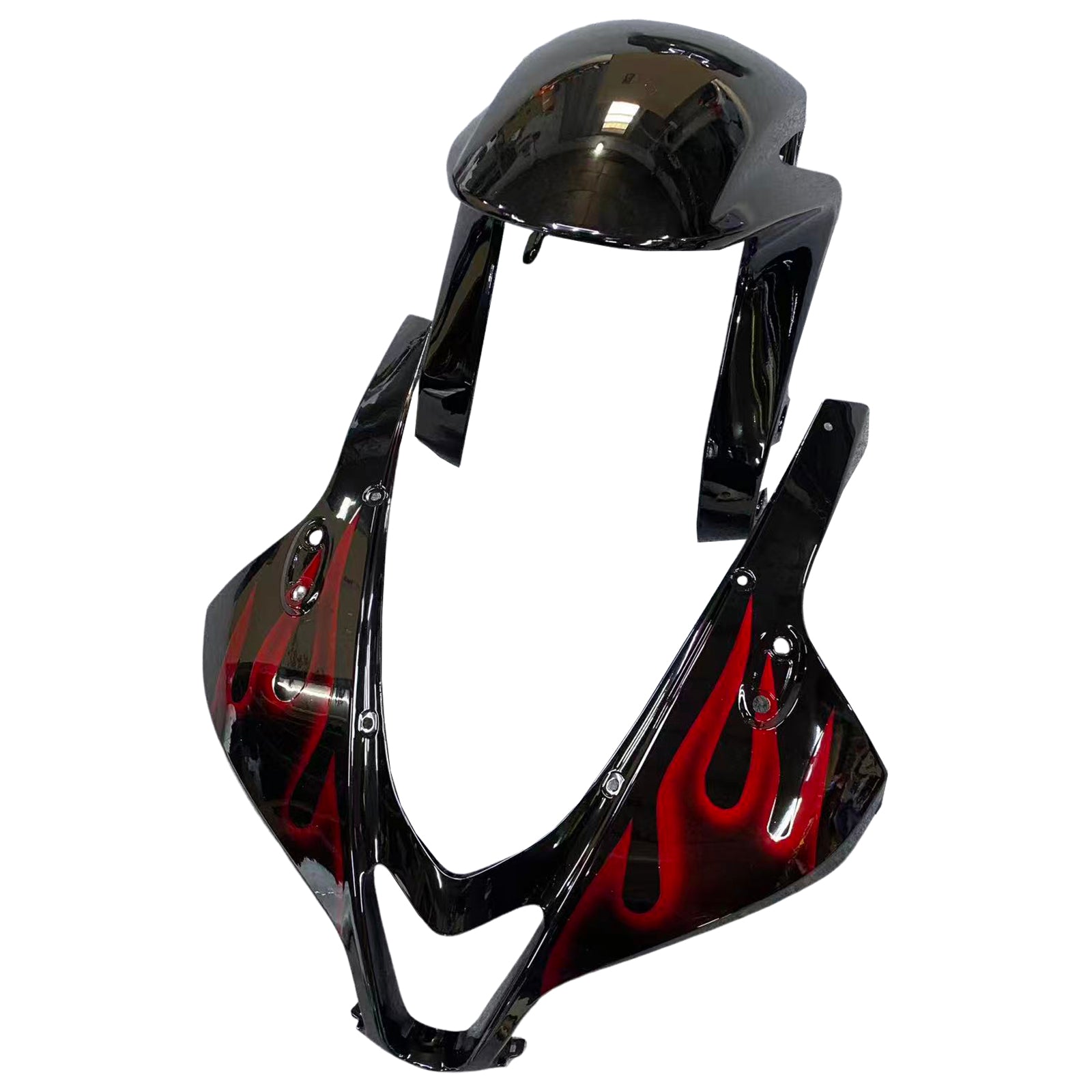 Amotopart 2007-2008 Honda CBR600RR Red & Black Fairing Kit