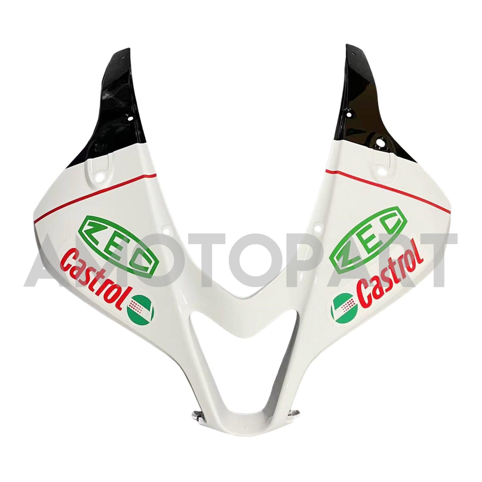 Amotopart 2009-2012 Honda CBR600RR White&Red Fairing Kit