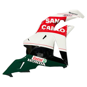 Kit carena Amotopart 2009-2012 Honda CBR600RR bianco e rosso