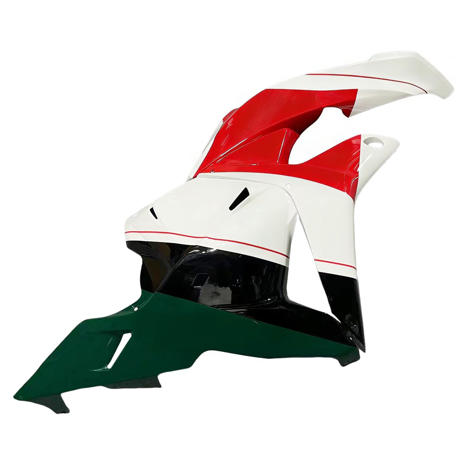 Amotopart 2009-2012 Honda CBR600RR White&Red Fairing Kit
