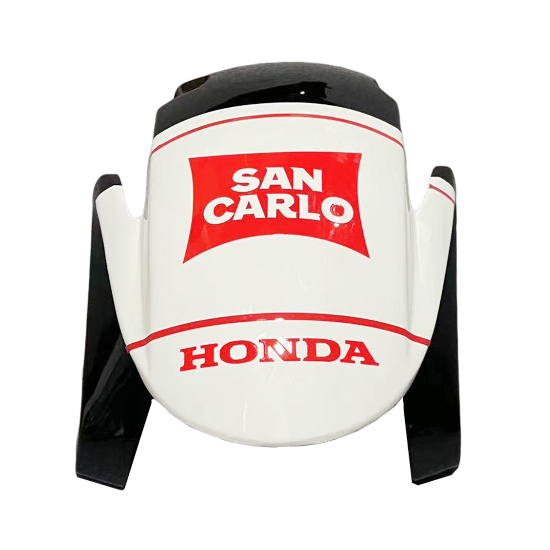 Amotopart 2009–2012 Honda CBR600RR Weiß&Rotes Verkleidungsset