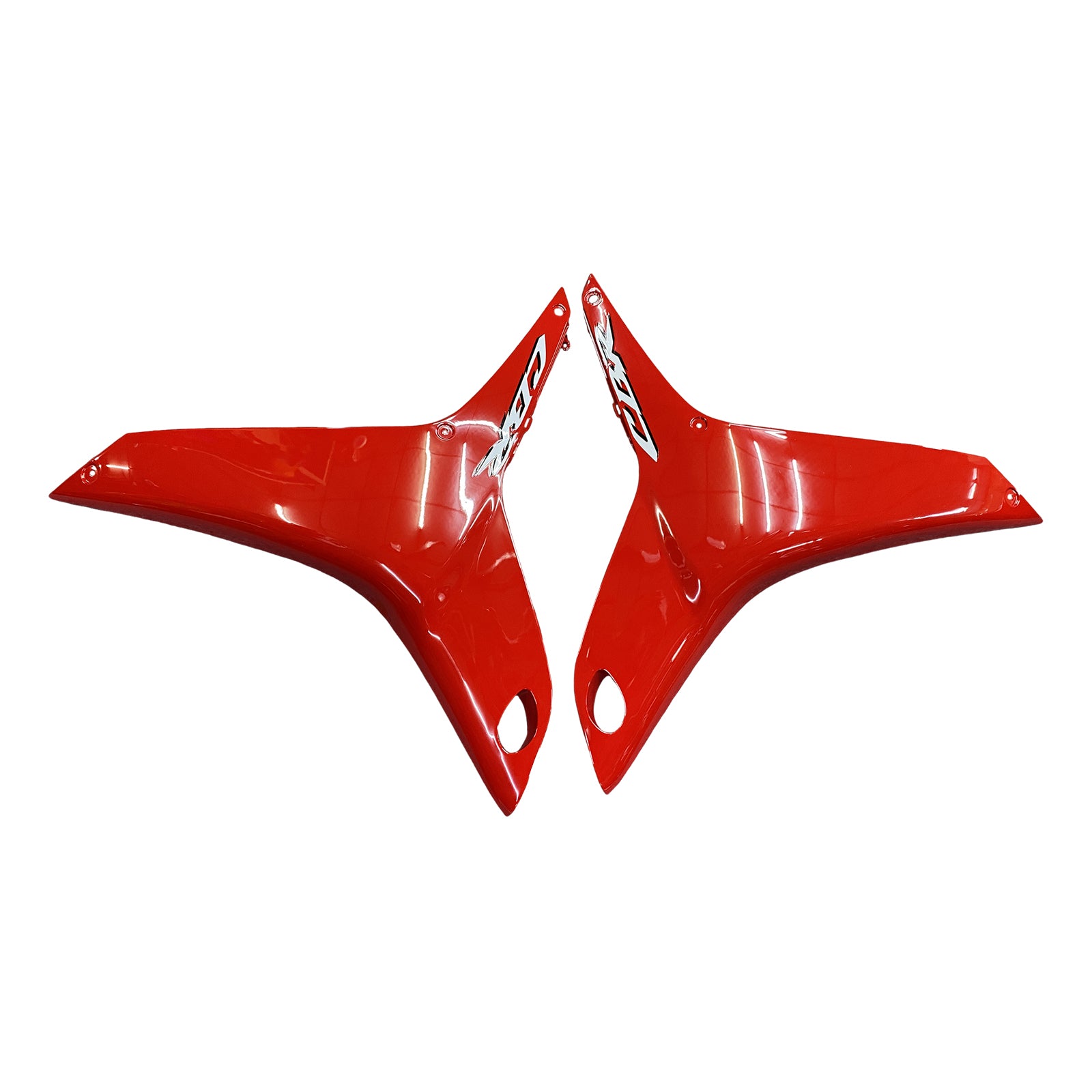 Amotopart 2009–2012 Honda CBR600RR Rot-Schwarzes Verkleidungsset