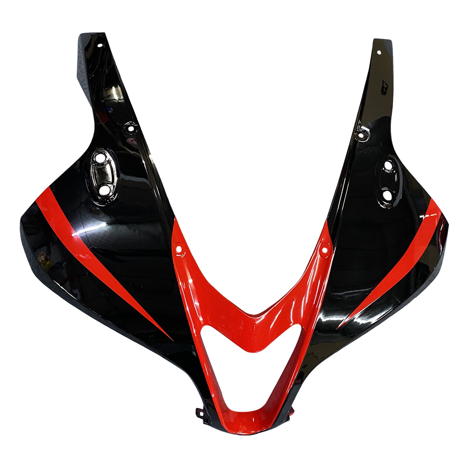 Amotopart 2009–2012 Honda CBR600RR Rot-Schwarzes Verkleidungsset