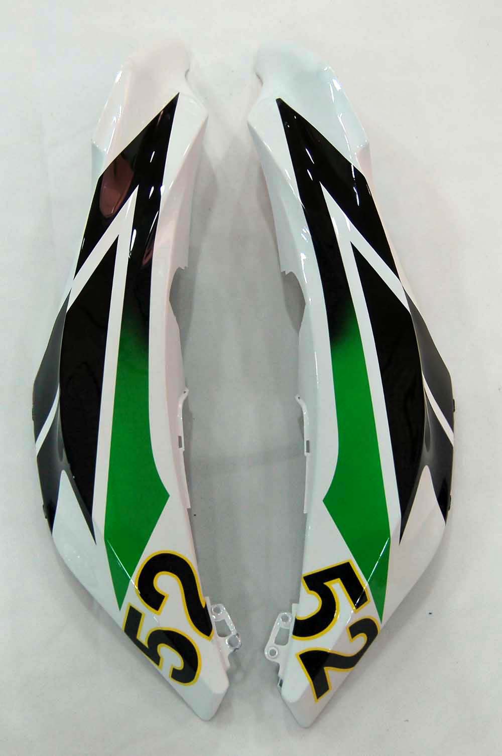 Amotopart 2009-2012 Honda CBR600RR Green&White Style2 Fairing Kit