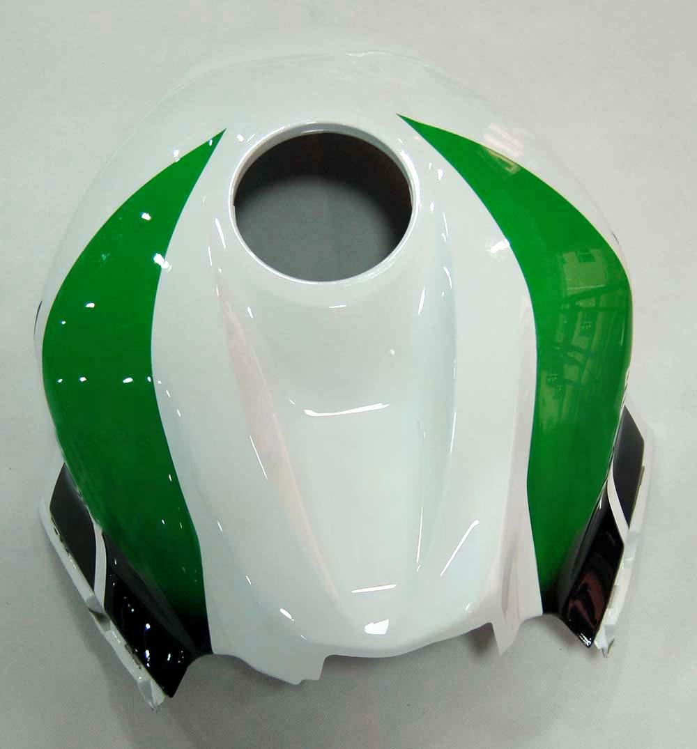 Amotopart 2009-2012 Honda CBR600RR Green&White Style2 Fairing Kit